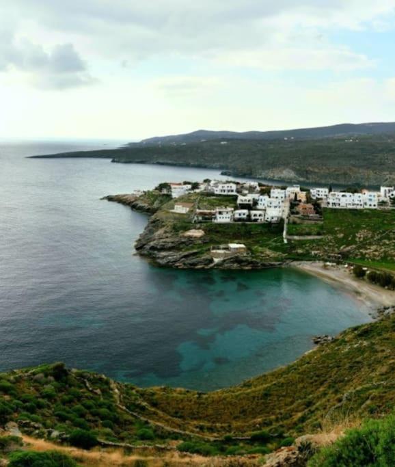 Villa Κυθνος Δρυοπίδα, Στούντιο Χατζής Dhriopís Esterno foto
